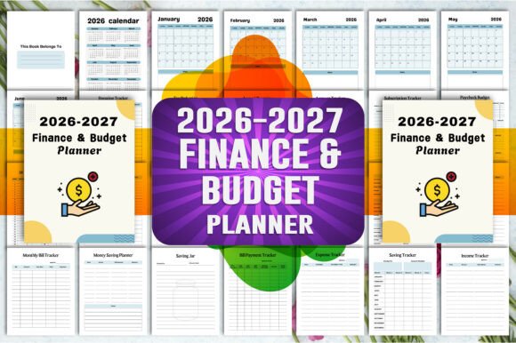 Download 2026-2027 Finance &amp; Budget Planner - Budget planner Collection