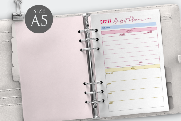 Download A5 Easter Budget Planner - Budget planner Collection