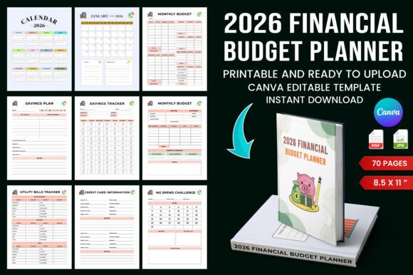 Download 2026 Financial Budget Planner - Budget planner Collection