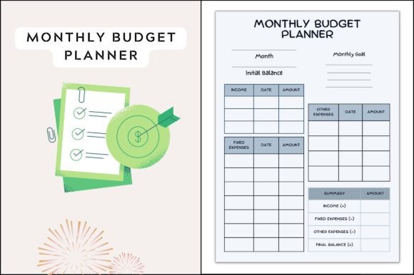 Download Printable Monthly Budget Planner - Budget planner Collection