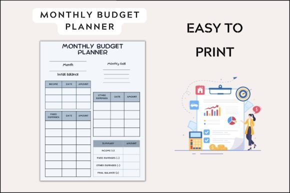 Download Monthly Budget Planner - Budget planner Collection