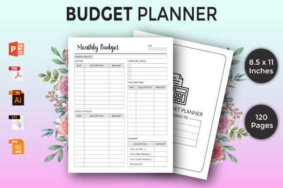 Download Monthly Budget Planner - Finance Planner - Budget planner Collection